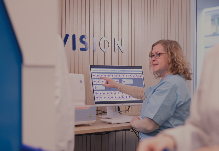 woman in a lab