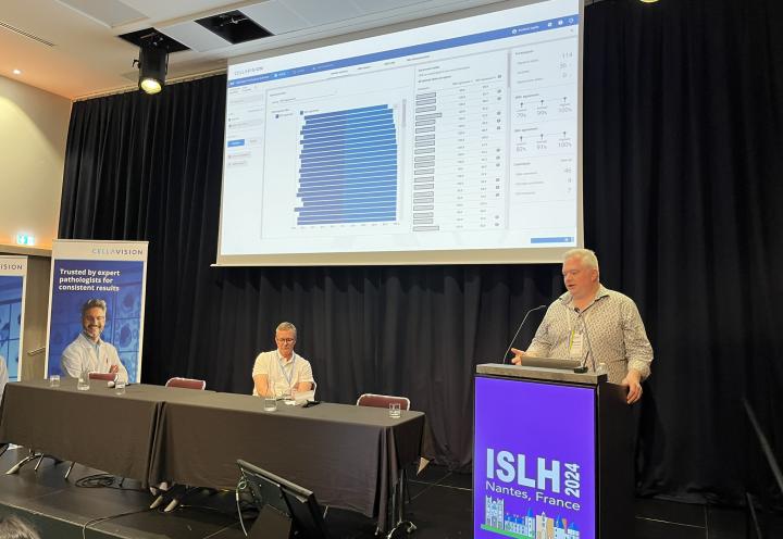 Dr. David Conrad at ISLH 2024 Lunch Symposium