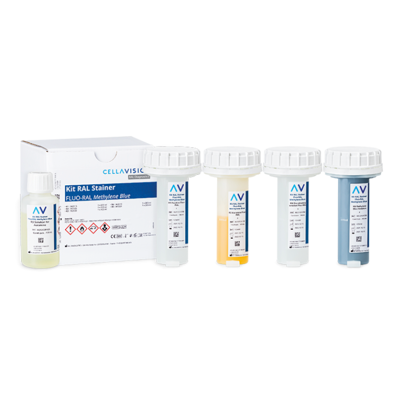 Stainer fluo RAL methylene blue